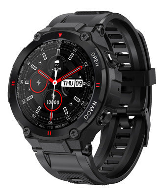 Smart watch bluetooth call full round screen outdoor rugged sports