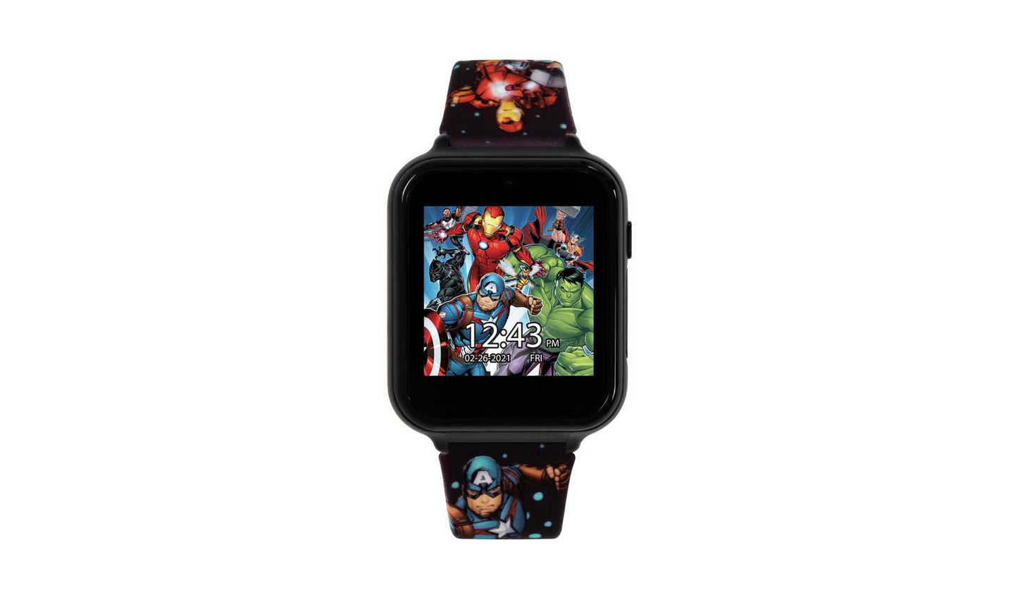 Disney Marvel Avenger Kids Multicolored Silicone Strap Watch