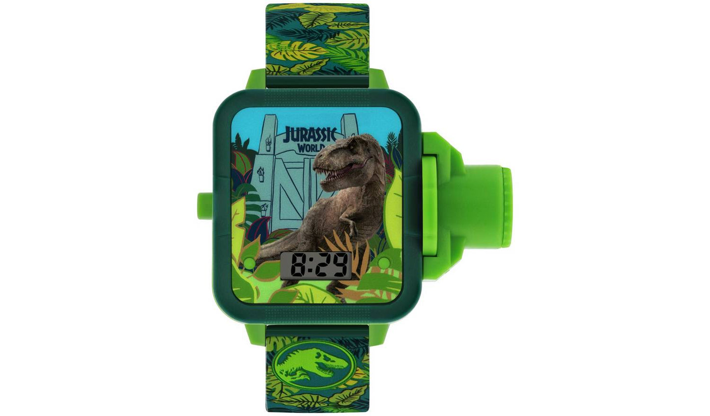 Universal Jurassic Park Kid's Green Projection Strap Watch