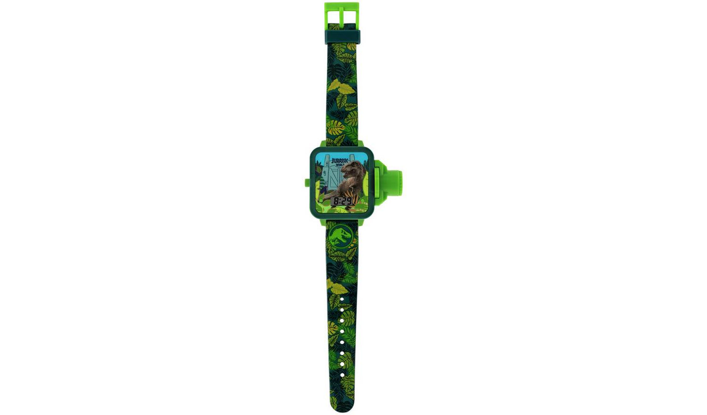 Universal Jurassic Park Kid's Green Projection Strap Watch