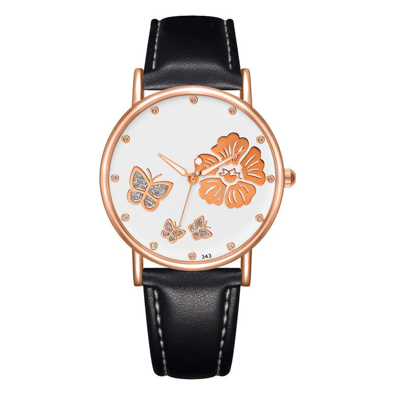 Fashion Ladies Watches Rhinestone Belt